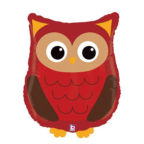 Woodland Owl Foil Balloon