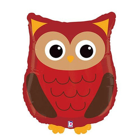 Woodland Owl Foil Balloon