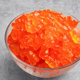 Albanese Orange Gummi Bears 5 lb. - 4/Case