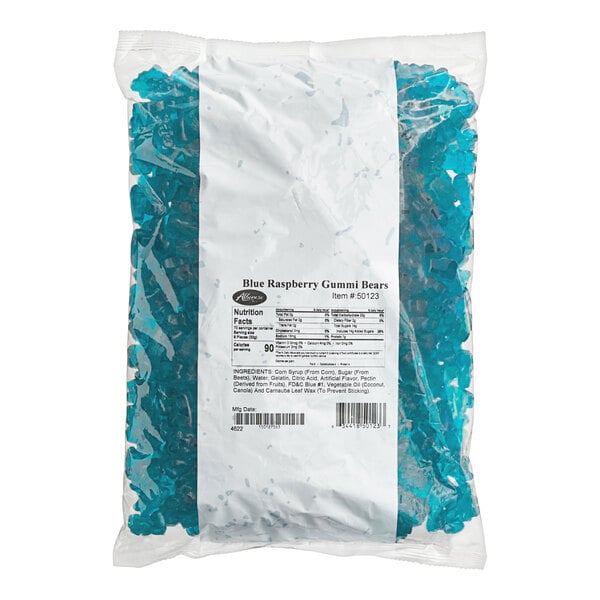 Albanese Blue Raspberry Gummi Bears 5 lb.