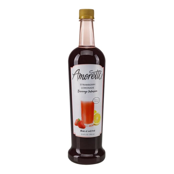 Amoretti Strawberry Lemonade Beverage Infusion 25.4 fl. oz.