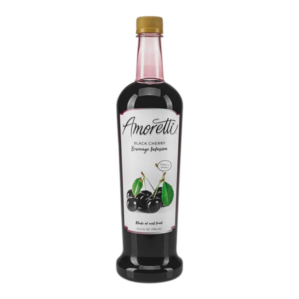 Amoretti Black Cherry Beverage Infusion 25.4 fl. oz.