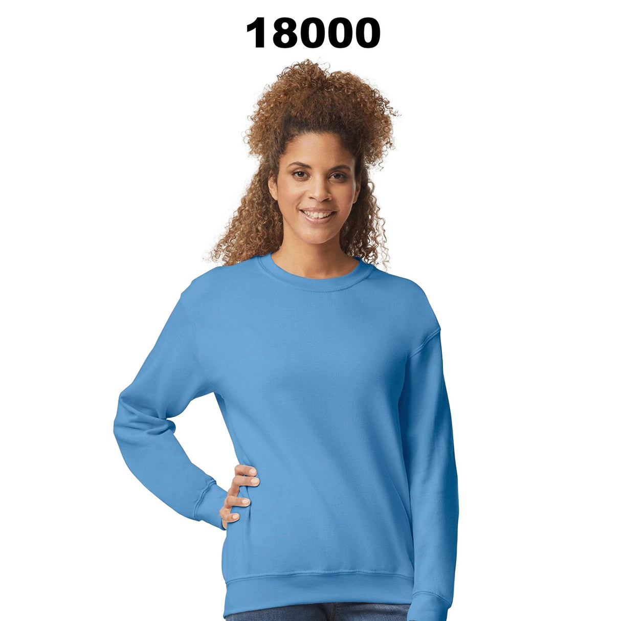 Gildan® Creneck Long Sleeve Sweatshirt