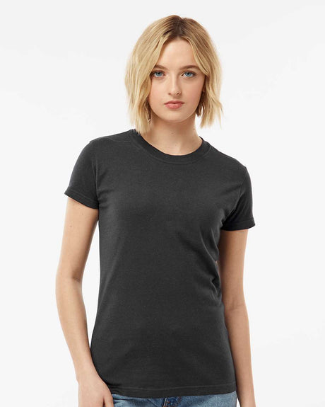 Tultex® Women's Fine Jersey Slim Fit Short Sleeve Crewneck T-Shirt