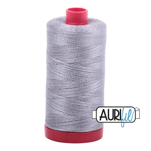 Cotton Thread 12wt Grey Large Spool