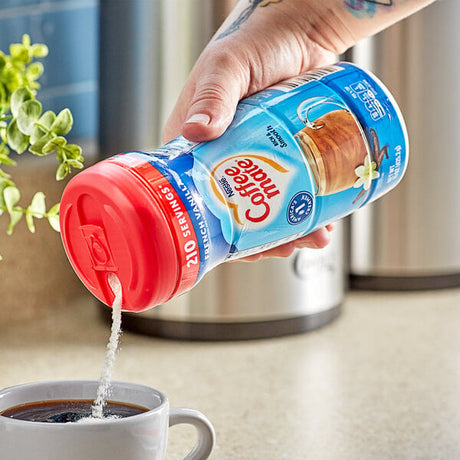 Nestle Coffee-Mate 15 oz. French Vanilla Non-Dairy Coffee Creamer Shaker - 12/Case
