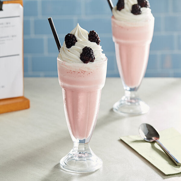 Oringer Black Raspberry Milkshake Base Syrup 1 Gallon - 4/Case