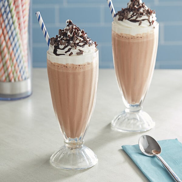 Oringer Chocolate Fountain and Milkshake Syrup 1 Gallon - 4/Case