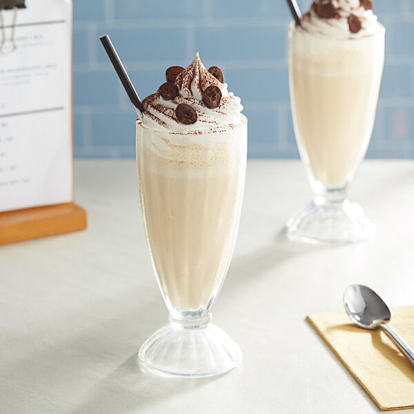 Oringer Coffee Milkshake Base Syrup 1 Gallon - 4/Case