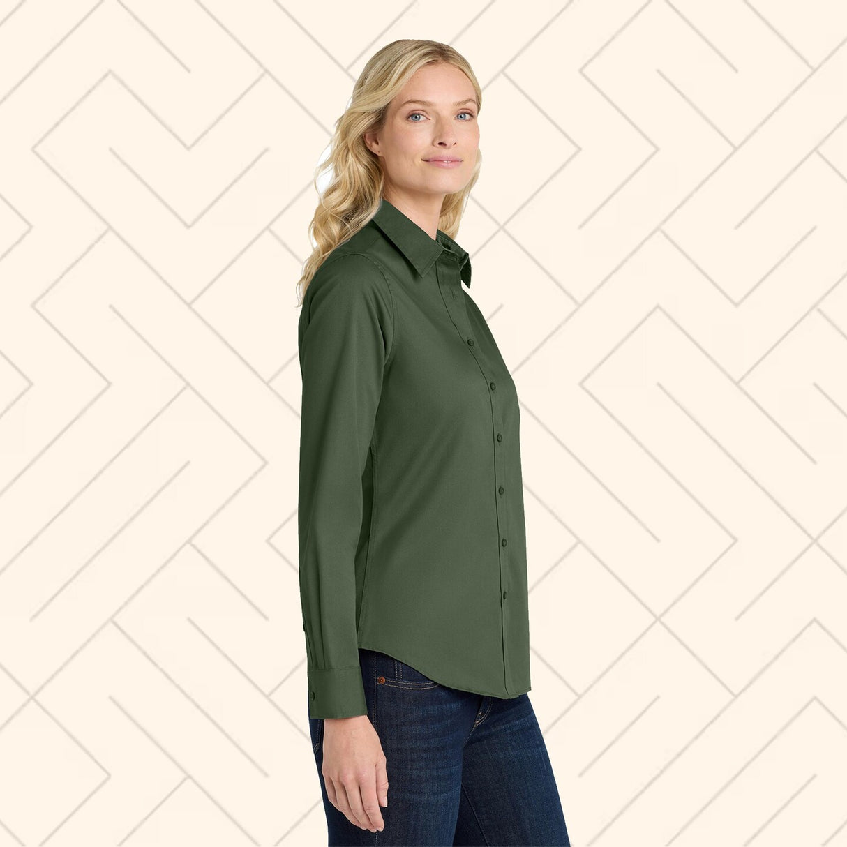 Port Authority® Women's Long Sleeve Easy Care Shirt