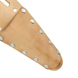 Leather Holster Open End Utility Knife Sheath Durable Saddle Leather