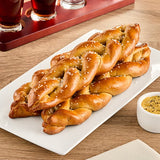 SuperPretzel Bavarian Soft Pretzel Braid 7 oz. - 50/Case