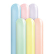 Latex Entertainer Balloons Assorted Macaron