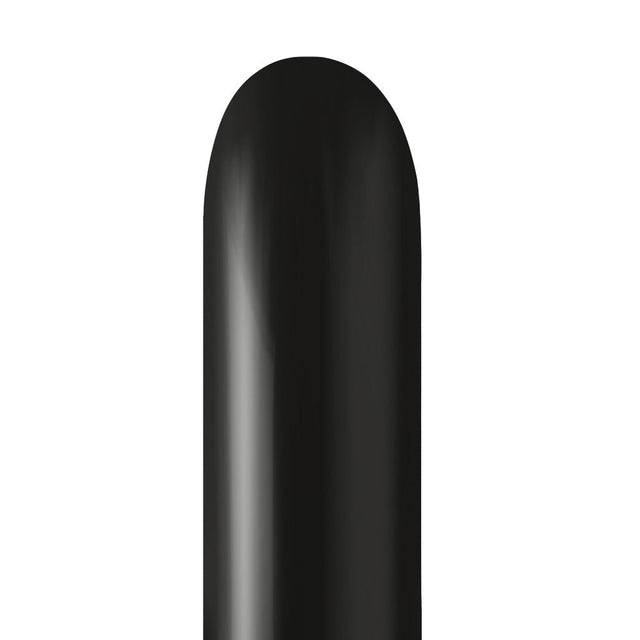 Latex Balloons 260K Black Entertainer