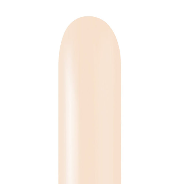 Latex Entertainer Balloons Standard Blush
