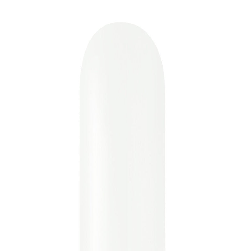 Latex Entertainer Balloons White