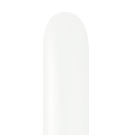 Latex Entertainer Balloons White