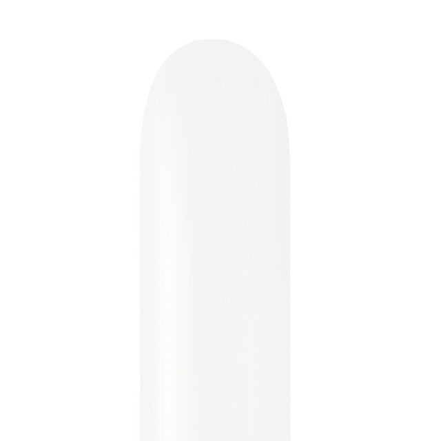 Latex Entertainer Balloons White