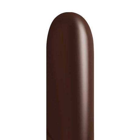 Latex Balloons 260S Sempertex Deluxe Chocolate