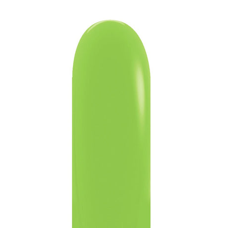 Latex Balloons 260S Key Lime Green