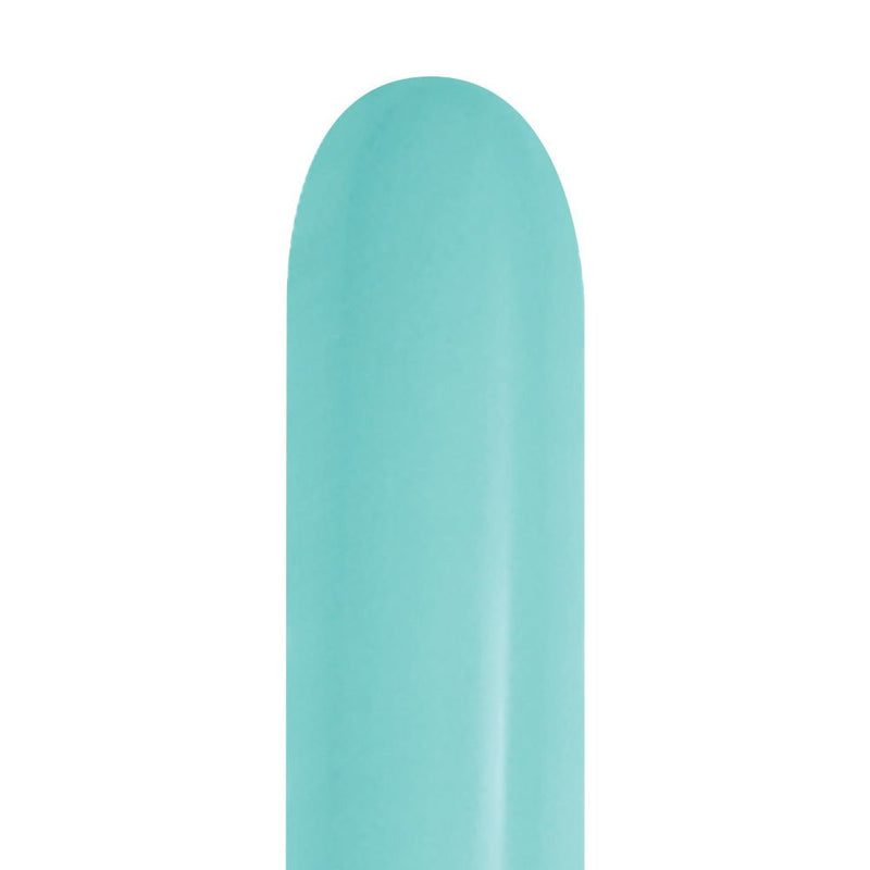 Latex Entertainer Balloons Robin's Egg Blue
