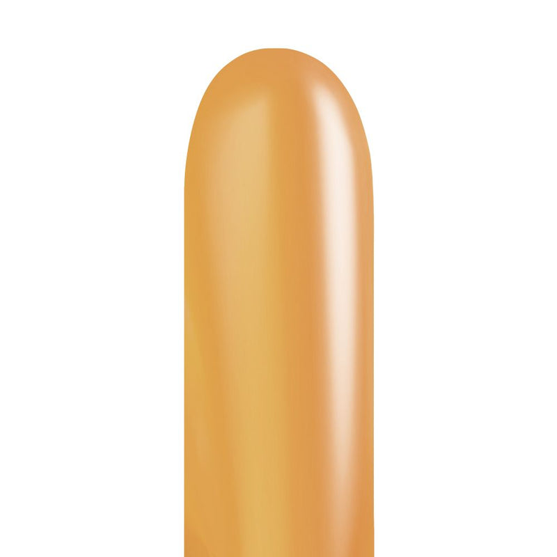 Latex Balloons Metallic Gold 260S