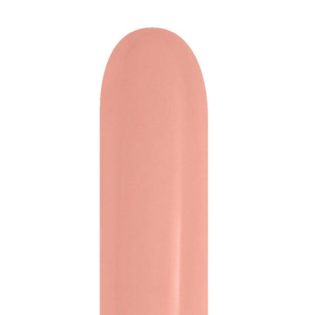 Latex Balloon 260S Metallic Rose Gold