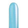 Balloon Animals 260S Neon Blue Latex