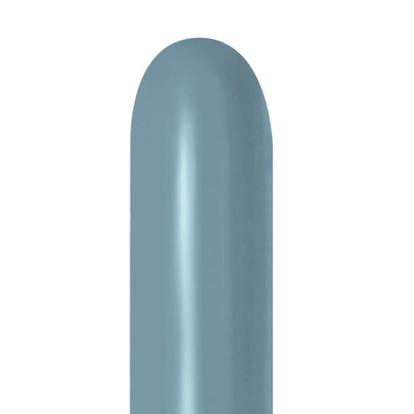 Latex Balloons 260S Sempertex Pastel Dusk Blue