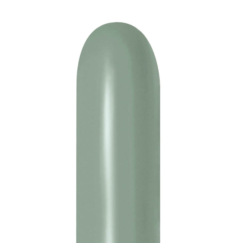 Latex Balloons 260S Pastel Dusk Laurel Green