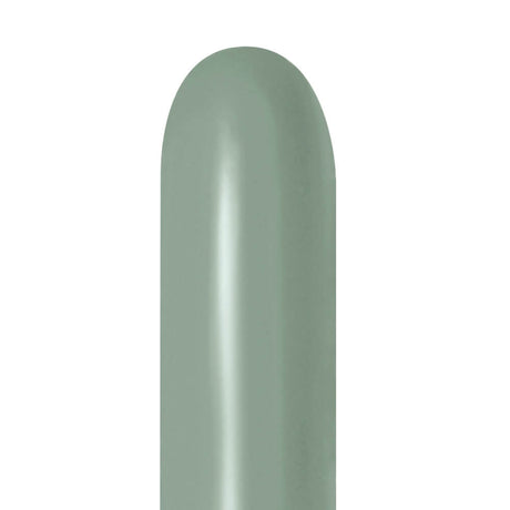 Latex Balloons 260S Pastel Dusk Laurel Green
