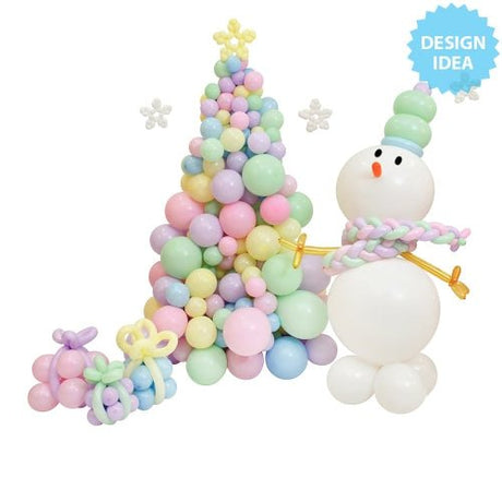 Latex Balloons 260S Sempertex Pastel Matte Assorted