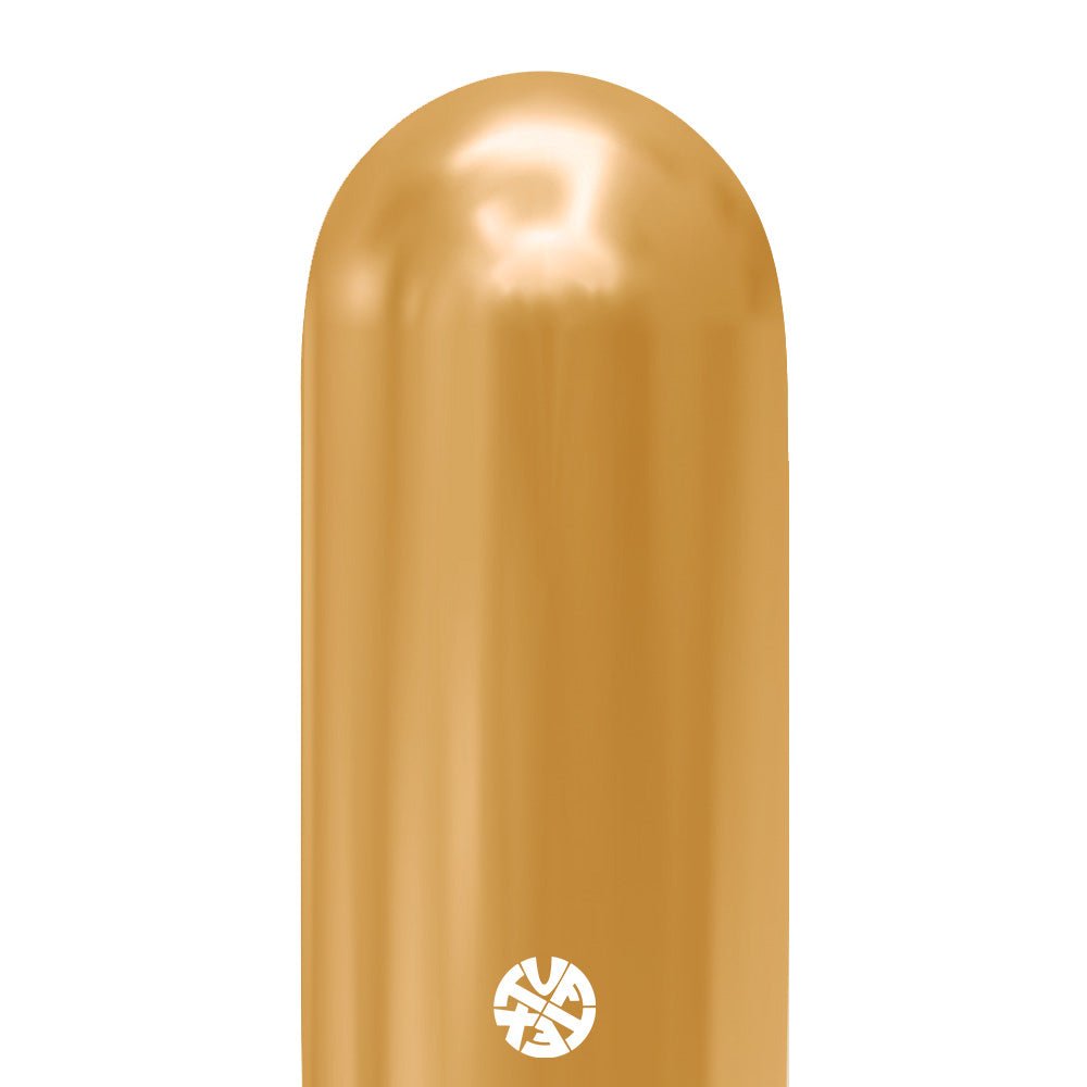 Latex Entertainer Balloons Golden