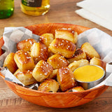 SuperPretzel Bavarian Soft Pretzel Bites 0.4 oz. - 525/Case
