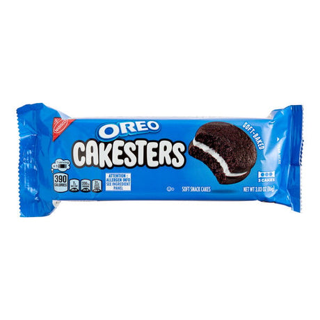 Nabisco Oreo Cakesters Snack Pack 3-Count (3.03 oz.) - 48/Case