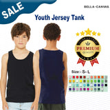 BELLA + CANVAS® Youth Jersey Sleeveless Tank Top - 3480Y