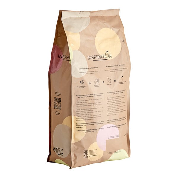 Valrhona Passion Fruit Inspiration Couverture Feve 6.6 lb. - 3/Case