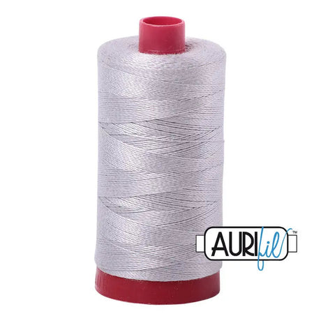 Cotton Thread 12wt Aluminium Large Spool