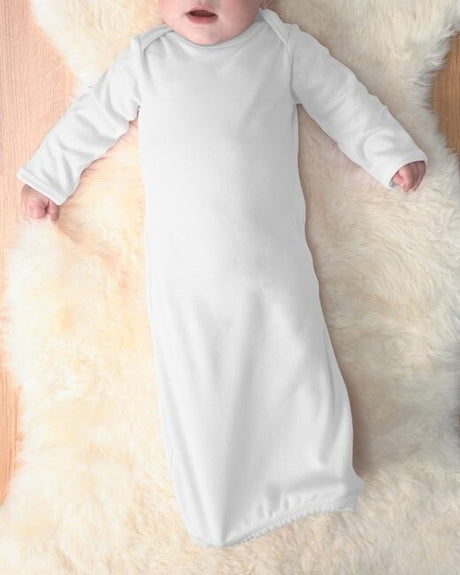Rabbit Skins® Infant Baby Rib Layette Sleeper
