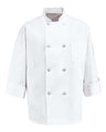 Eight Pearl Button Chef Coat