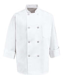 Chef Designs Eight Pearl Button Chef Coat