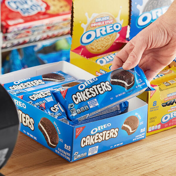 Nabisco Oreo Cakesters Snack Pack 3-Count (3.03 oz.) - 48/Case
