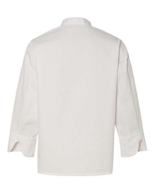 Button Chef Coat with Thermometer Pocket