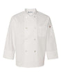Chef Designs Eight Pearl Button Chef Coat with Thermometer Pocket