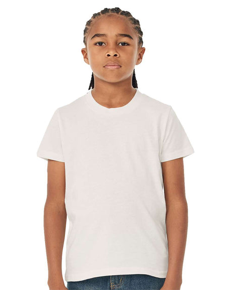 BELLA + CANVAS® Youth Jersey Crewneck Short Sleeve Tee