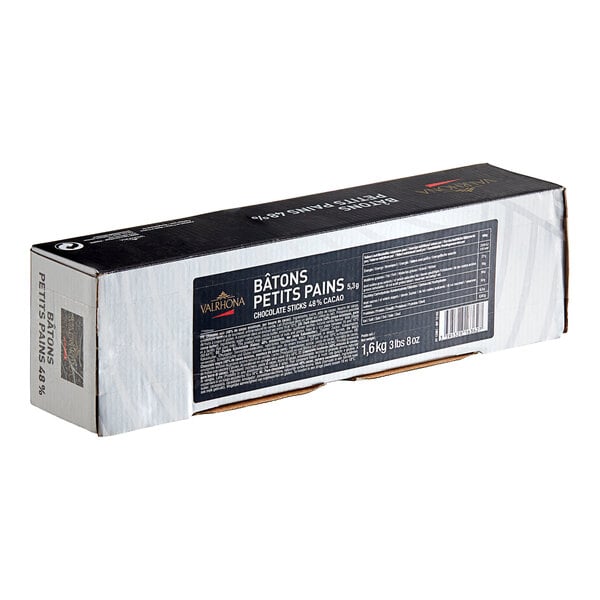 Valrhona 48% Dark Chocolate Batons 5.3 Gram - 1,800/Case