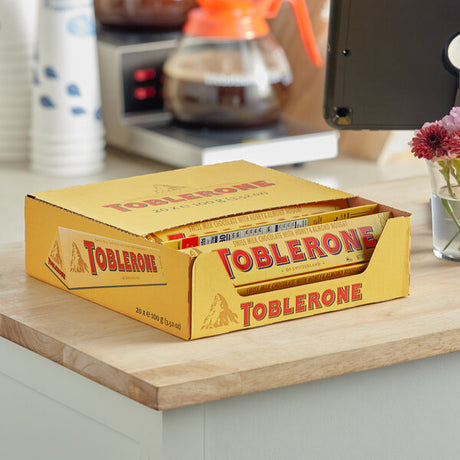 Toblerone Milk Chocolate Candy Bar 3.52 oz. - 20/Box