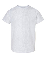 RADYAN® Toddler Crewneck Short Sleeve Fine Jersey Tee - 3321