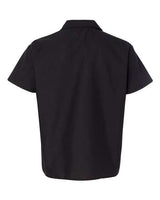 Poplin Cook Shirt with Gripper Closures