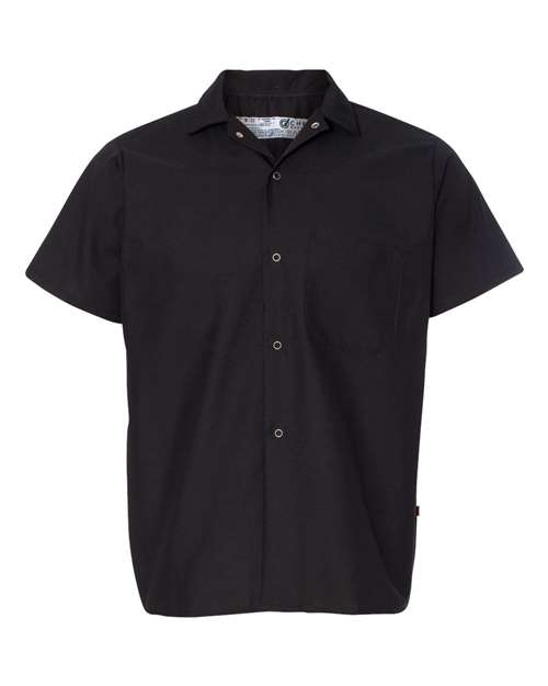 Chef Designs Poplin Cook Shirt with Gripper Closures